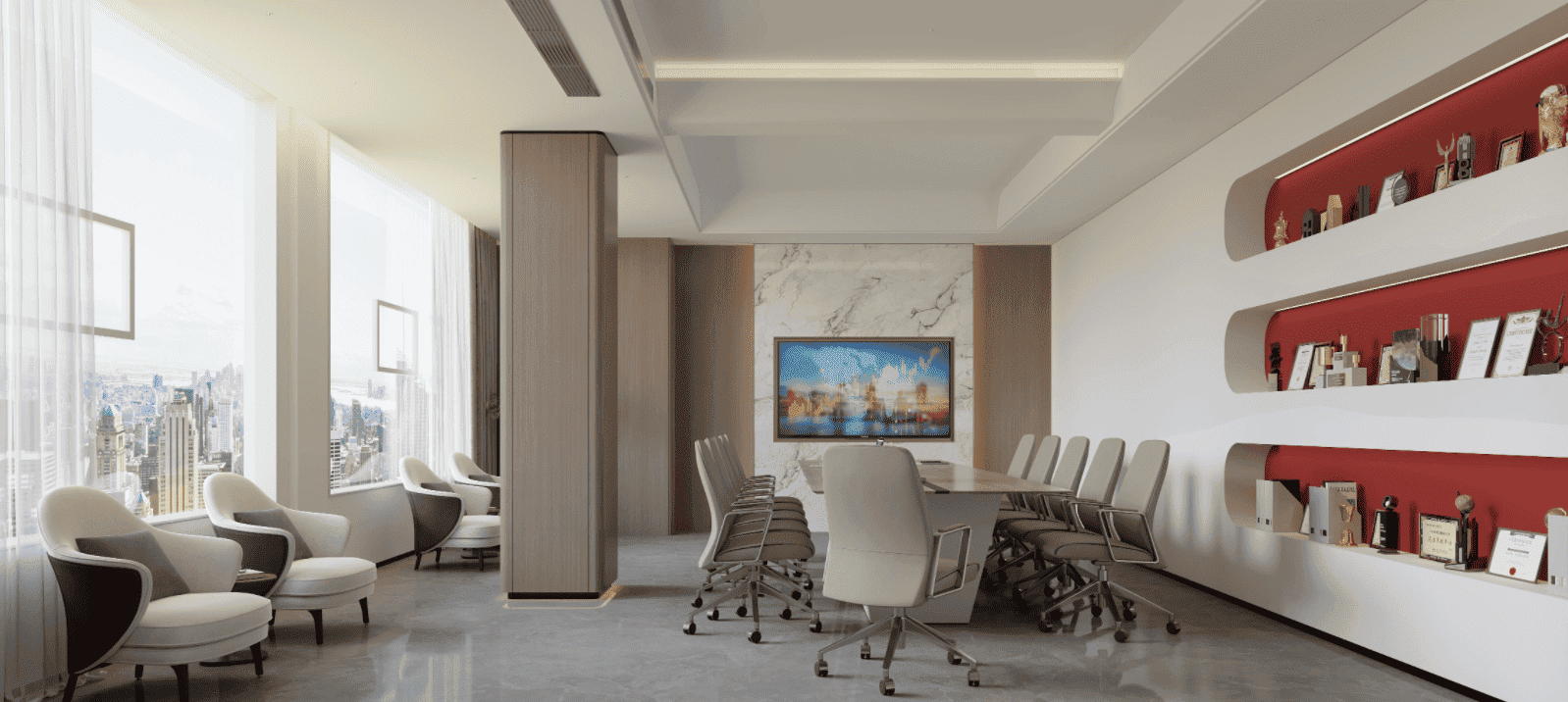 东方办公会所设计